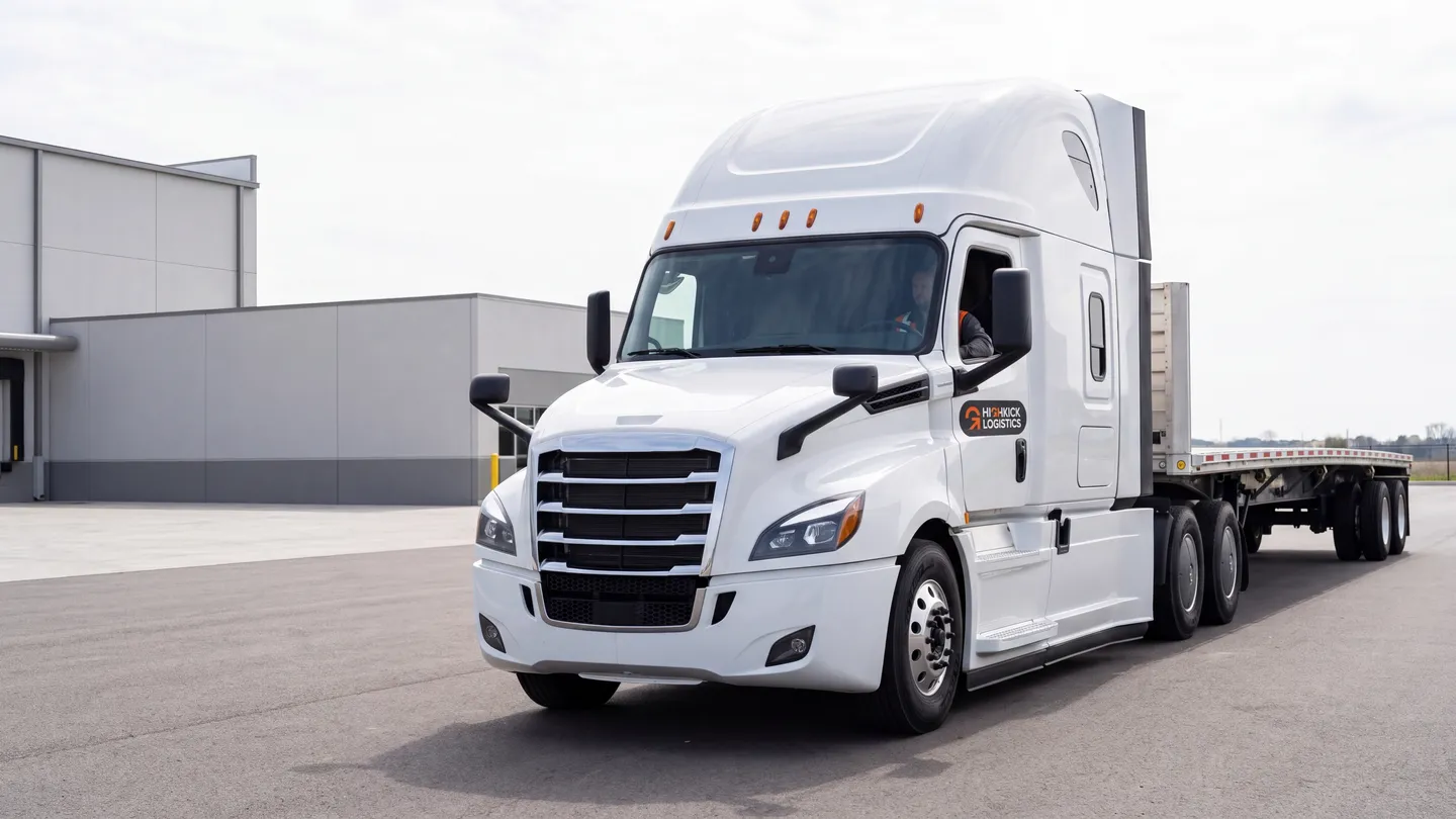 Highkick Logistics truck